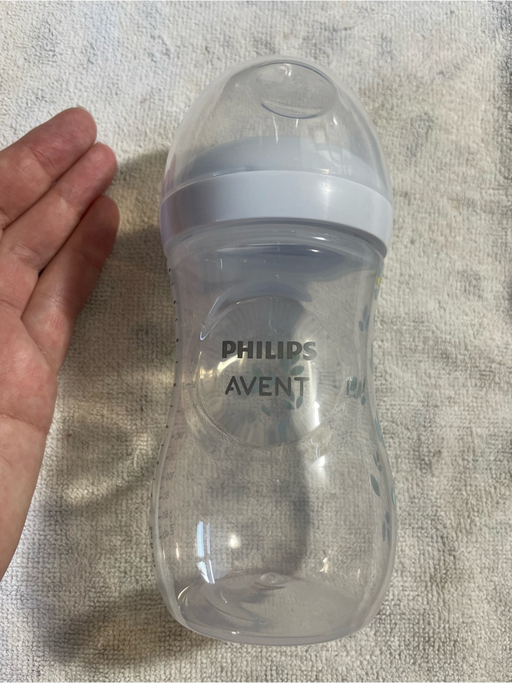 Free w/ Purchase Phillips Advent Bottle Clear White Baby Bottle